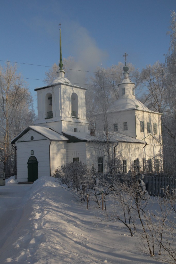 Сясьстрой зима Церковь